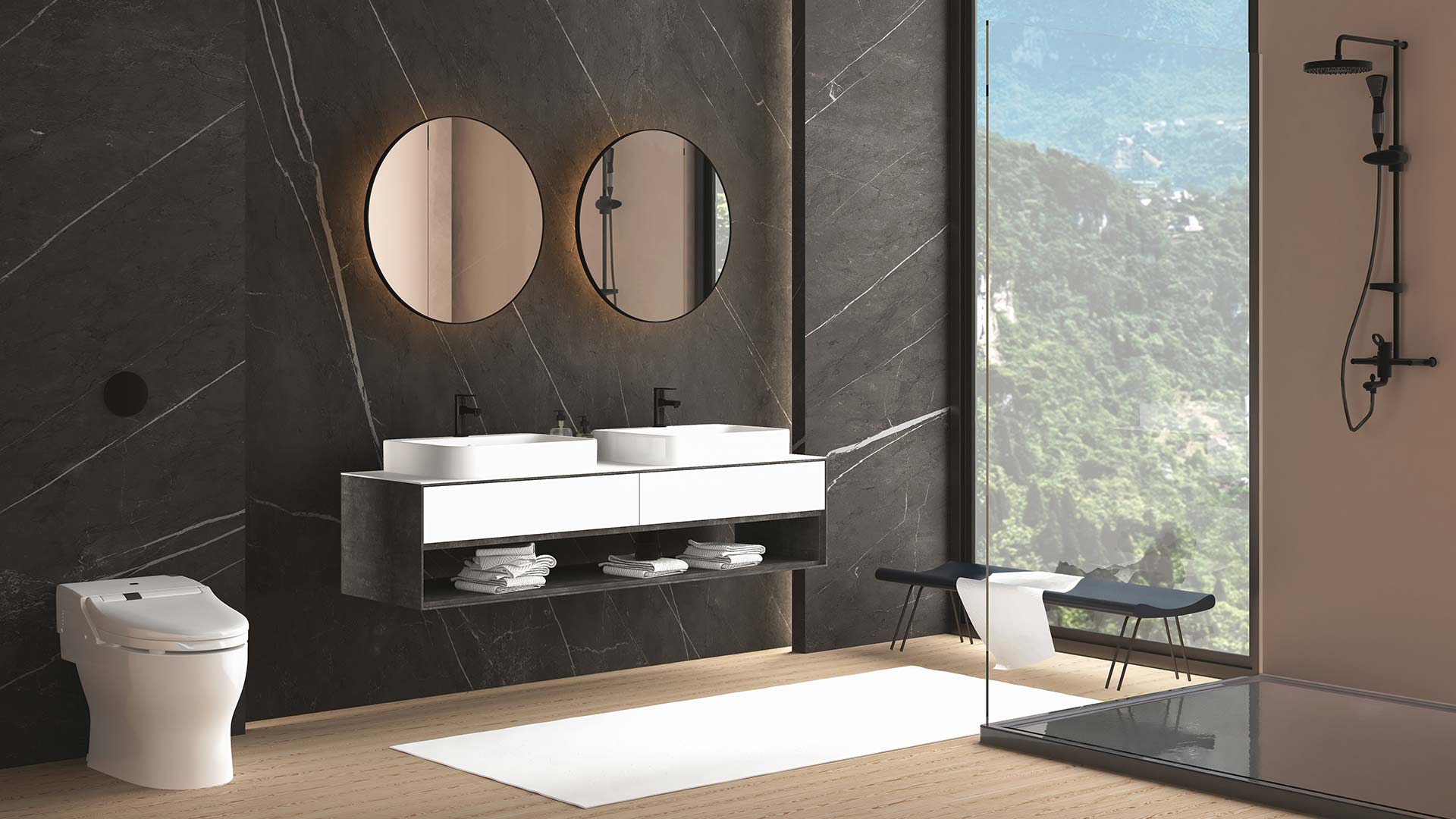 Inspiration für Materialien und Ausstattung im Badezimmer